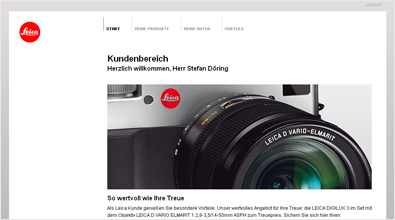 leica kundenbereich